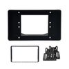 "Moldura Fiamon 7"" Chinês para 8""/9"" Pioneer 9380-8280 Preta"
