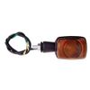 Mini Pisca Moto YBR 2004~2008 XTZ Lente Âmbar GVS Completo
