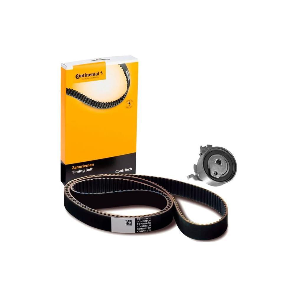 Kit Correia Dentada com Tensor Continental ContiTech CT874K3 Chevrolet Corsa Meriva Montana Cobalt Spin 1.4 1.8 8V 111 Dentes