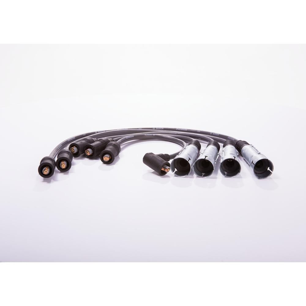 Jogo de Cabos de Vela Bosch F00099C142 Ford Ka Fiesta Courier EcoSport Escort 1.0 1.6 Zetec Rocam