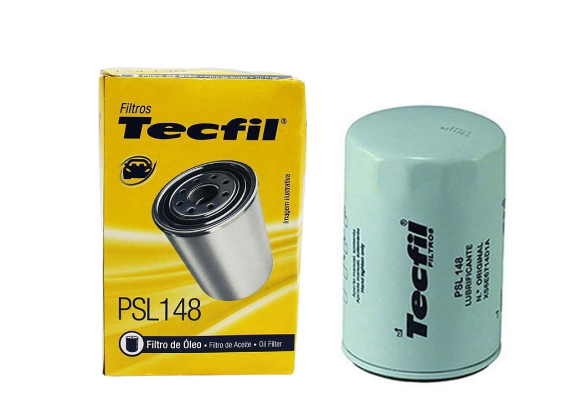 Filtro de Óleo Blindado Tecfil PSL148 Ford Fiesta EcoSport Ka 1.0 1.6 8V