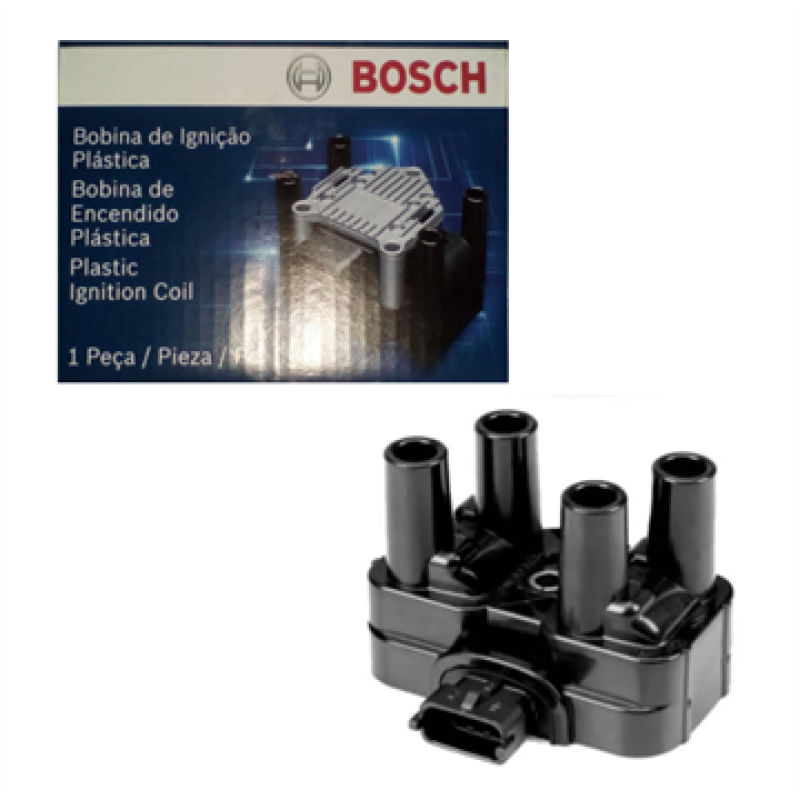 Bobina de Ignição Bosch F000ZS0235 Fiat Uno Palio Mobi 1.0 Evo