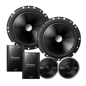 Kit 2 Vias TS-C170 BR Alto-Falante Pioneer 6 Pol 120W RMS