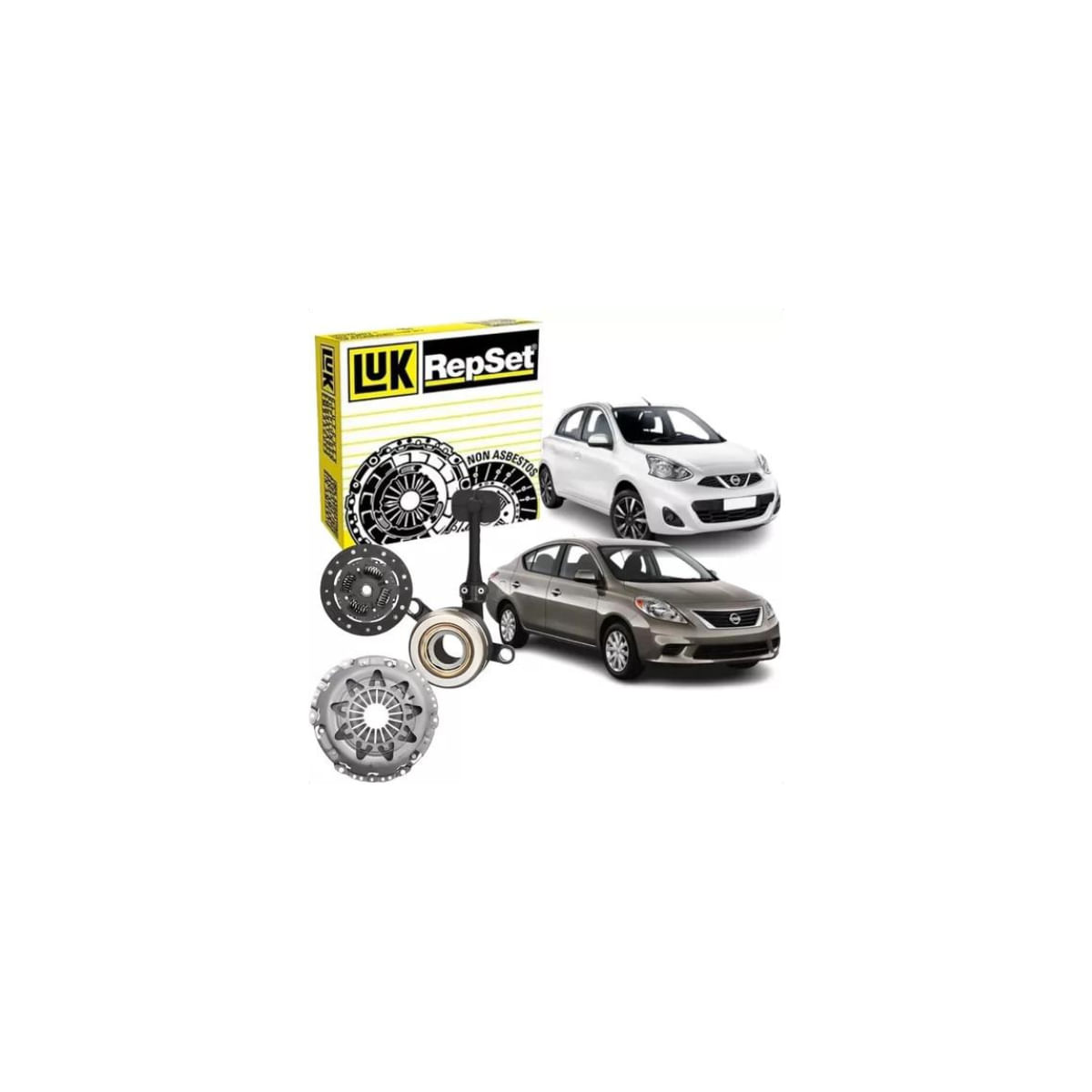 Kit de Embreagem LuK Nissan Versa / March 1.6 16V Flex