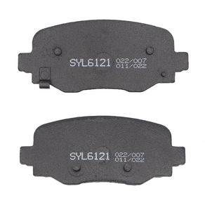Pastilha De Freio Traseiro Syl 6121C