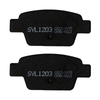 Pastilha De Freio Traseiro Syl 1203