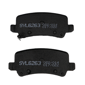 Pastilha De Freio Traseiro Syl 6263