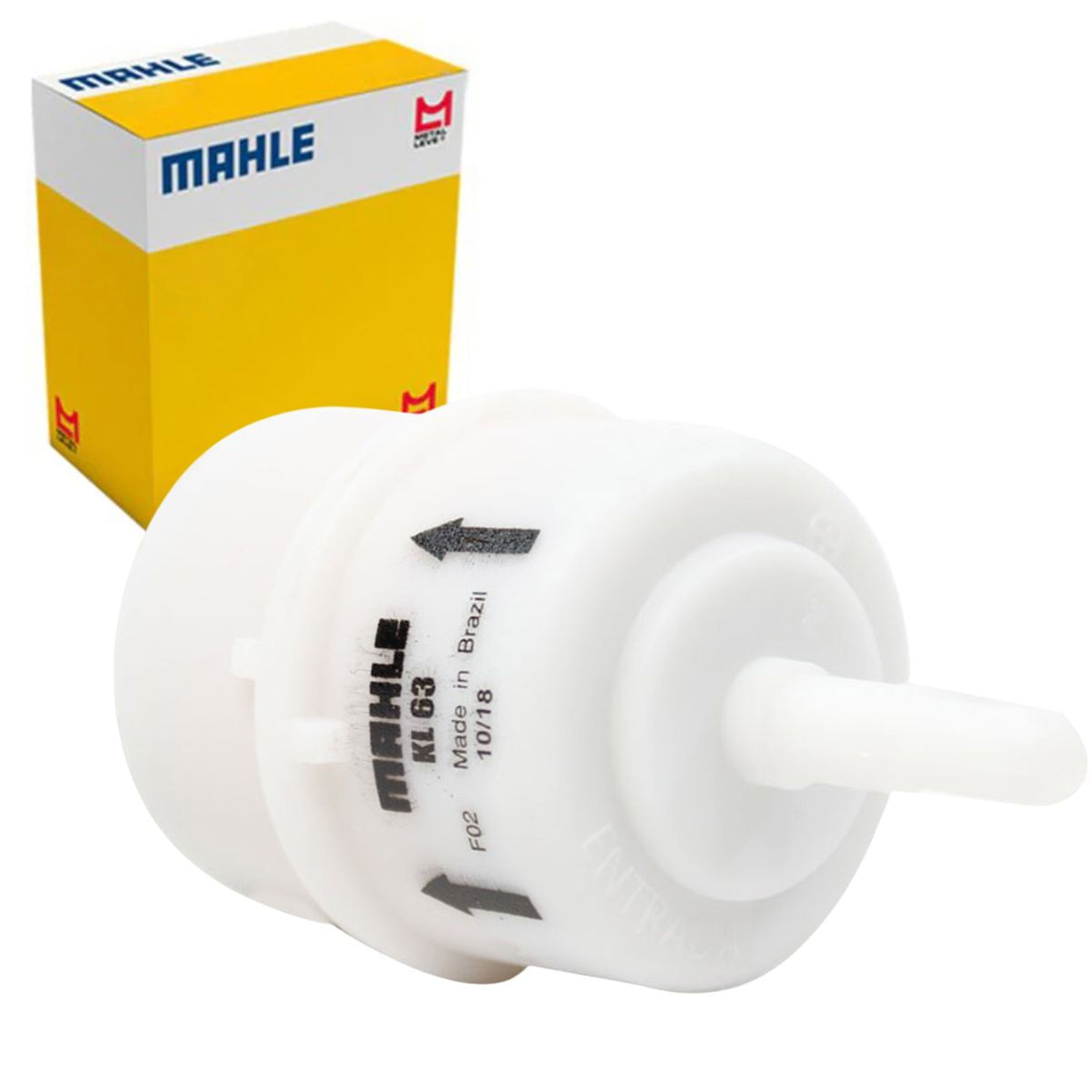 Filtro de Combustível Universal Mahle KL63 Bico 6 mm Carburados