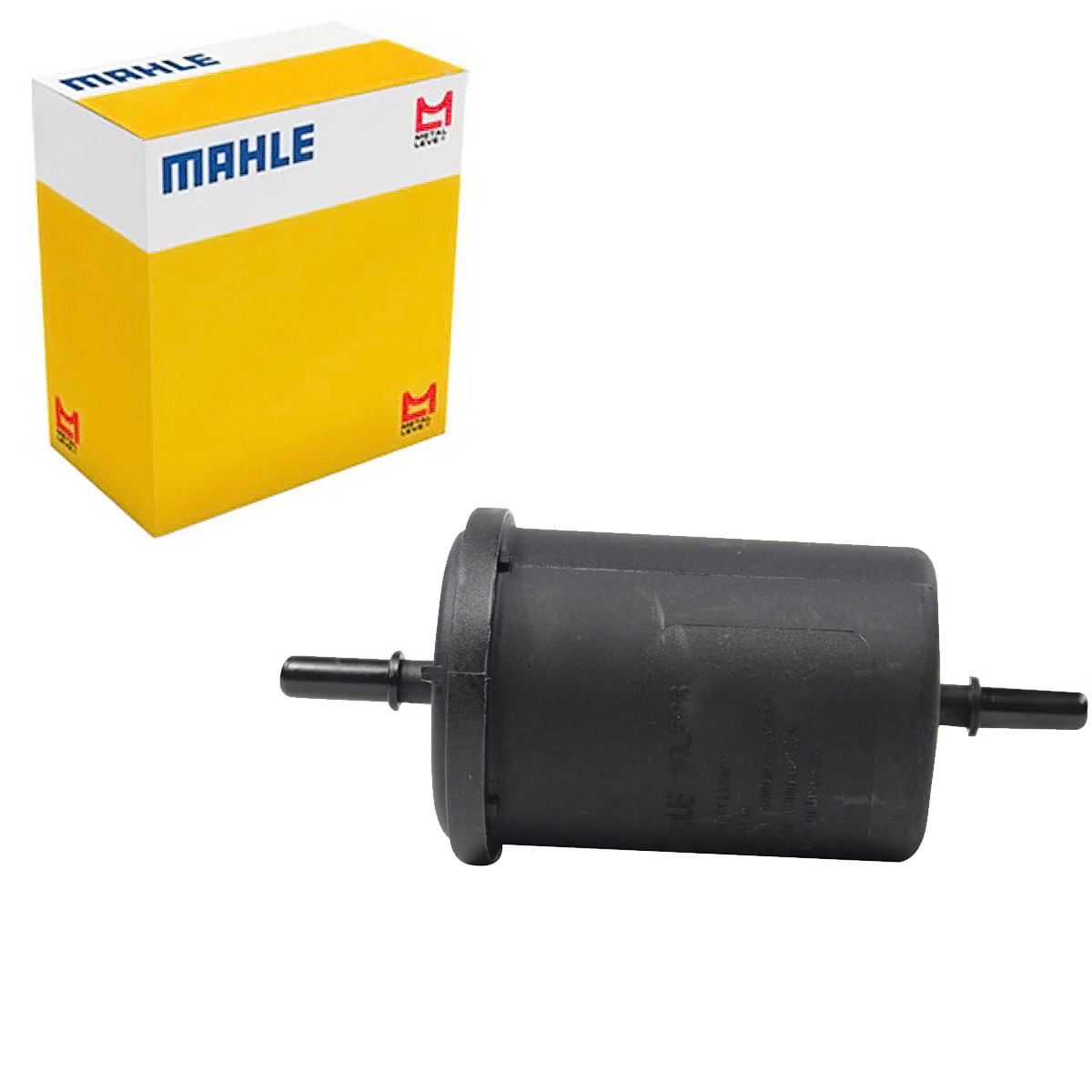 Filtro de Combustível Mahle Metal Leve KL583 VW Gol G5 G6 G7 Hyundai HB20 1.0 Renault Clio Sandero