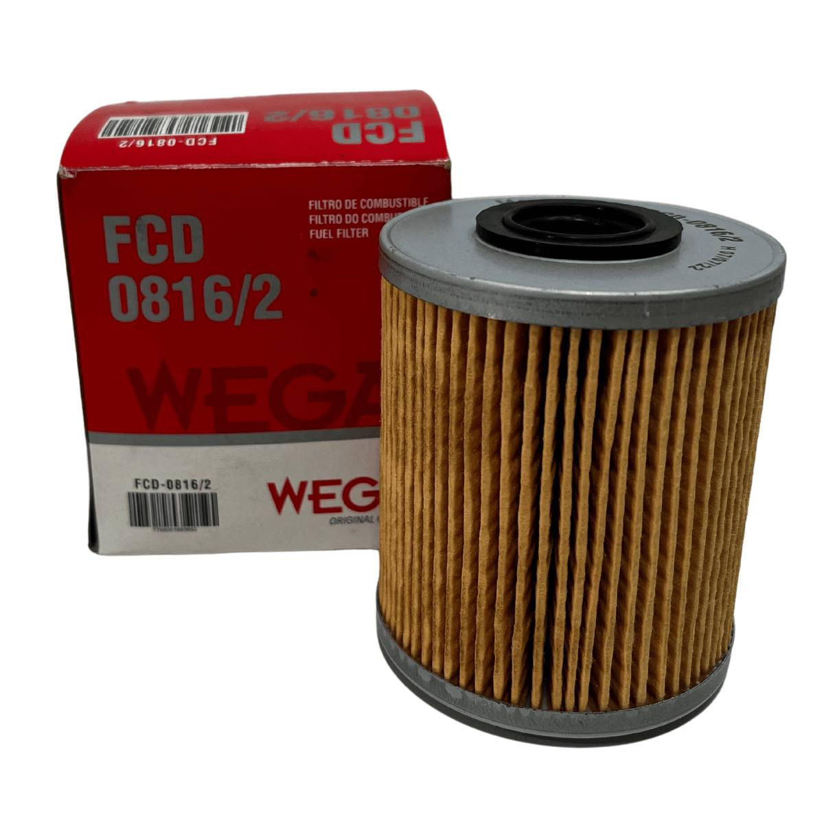 Filtro de Combustível Diesel Refil Wega FCD0816/2 Renault Master 2.3 2.5 dCi