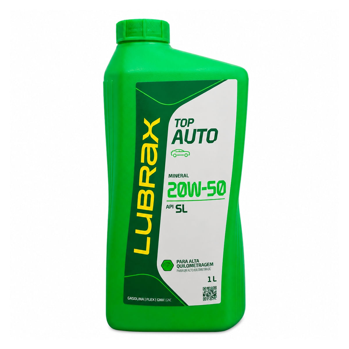 Óleo de Motor Lubrax Mineral 20W-50 API SL 1L