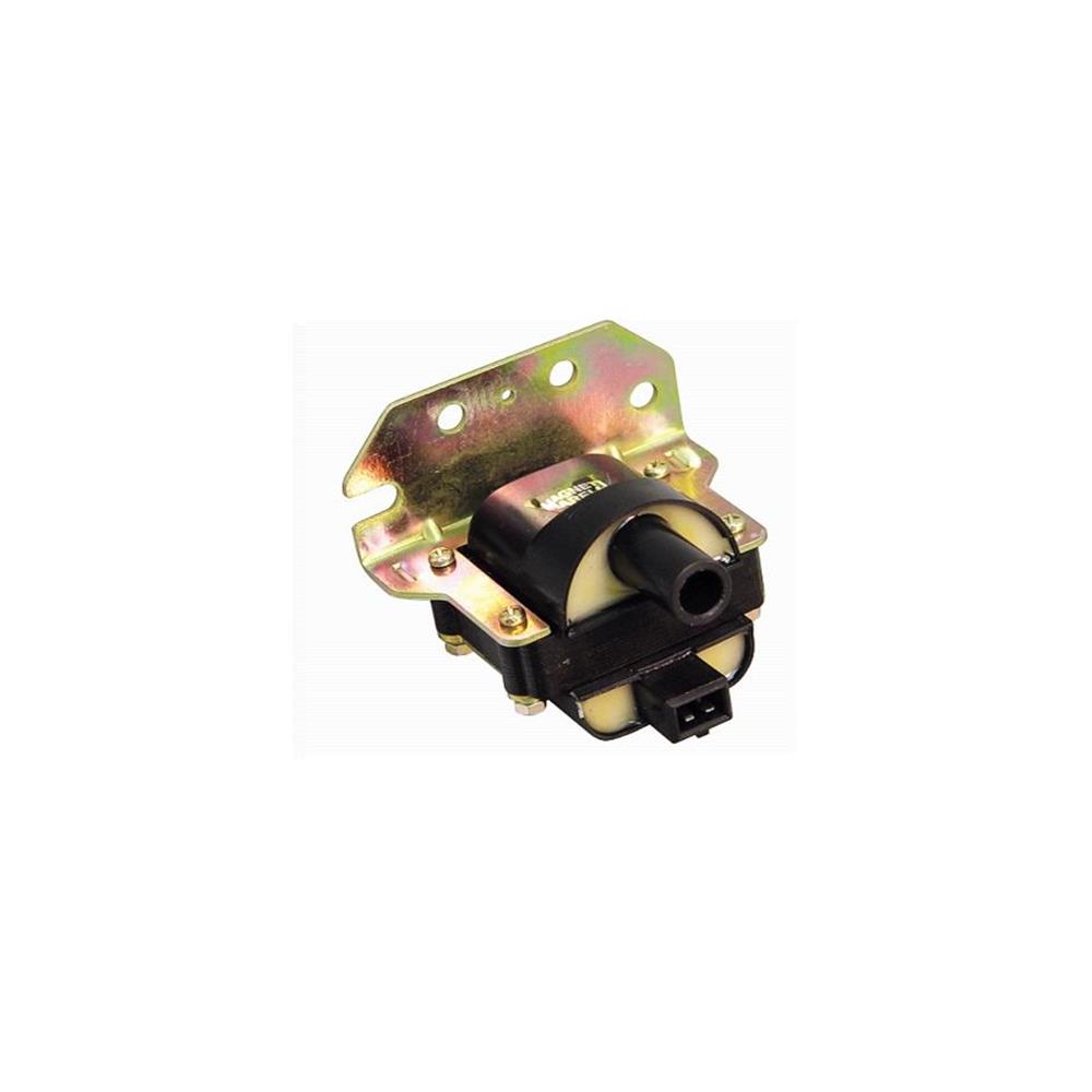 Bobina de Ignição 2 Pinos VW Gol Parati Saveiro Santana MI 1.0 1.6 1.8 8V 1996 a 2002 Magneti Marelli BI0016MM