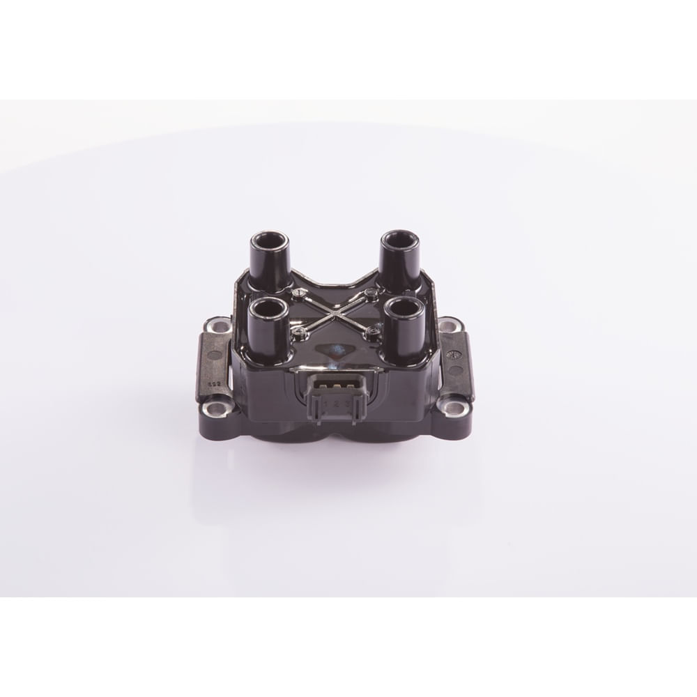 Bobina de Ignição ZS-K 2x2 3 Terminais VW Gol Parati Saveiro G3 G4 1.6 1.8 Flex 2000 a 2012 Bosch F000ZS0213