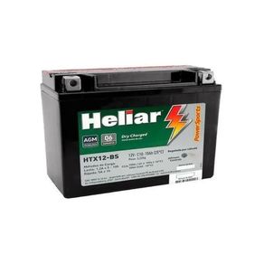Bateria 12V Selada Heliar - Htx12-Bs