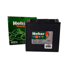 Bateria 12V Selada Heliar - Htx14