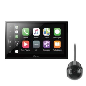 Central Multimídia Pioneer DMH-ZS8280TV + Câmera de Ré Universal KX3
