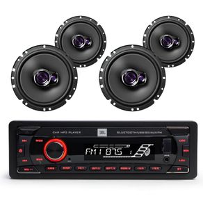 Som Celebrity 100 JBL + 2 Pares de Alto Falantes 6