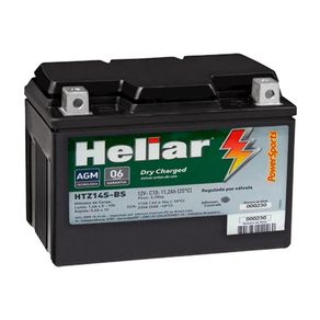 Bateria Moto HTZ14S-BS CB 1300 Heliar 11,2Ah Selada