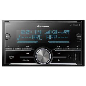 Media Receiver MVH-S618BT Pioneer 2 Din Bluetooth