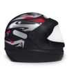 Capacete-Taurus-Grafic-Preto-Fosco-tamanho-58