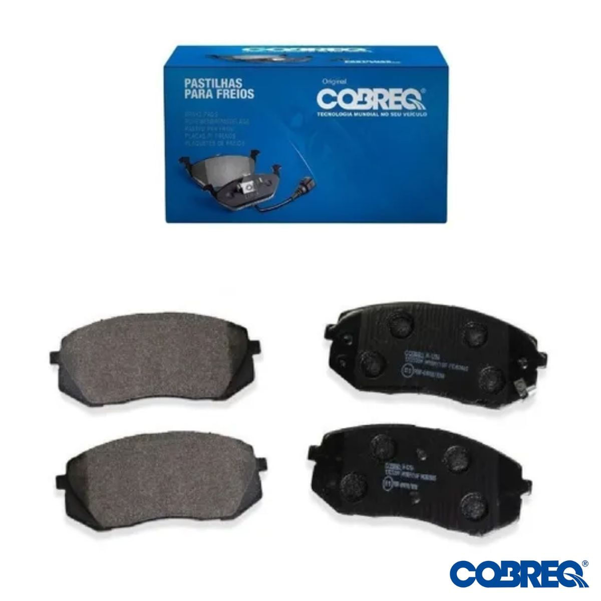 Pastilha de Freio Dianteira Cobreq N1256 Kasco Hyundai ix35 Kia Sportage Carens 2.0