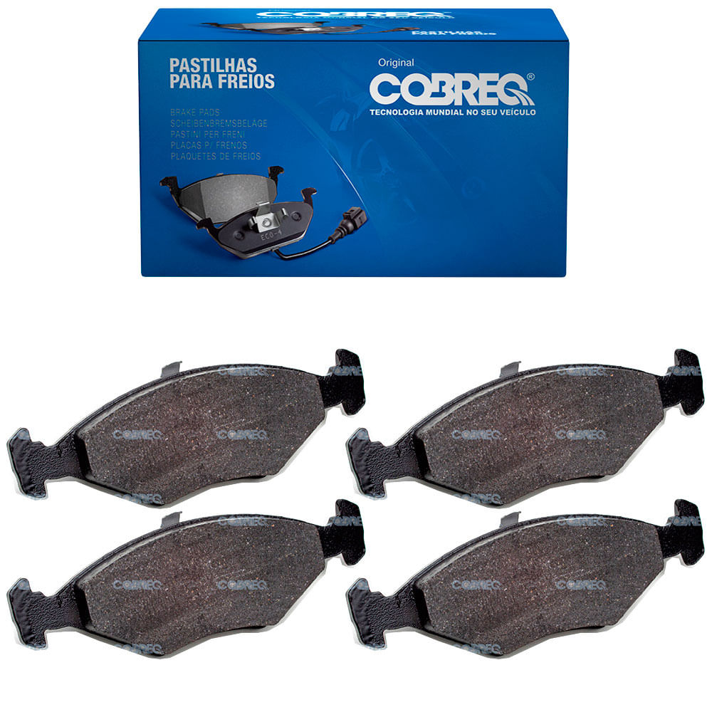 Pastilha de Freio Dianteira Cobreq N542 Fiat Uno Mille 2009 a 2013