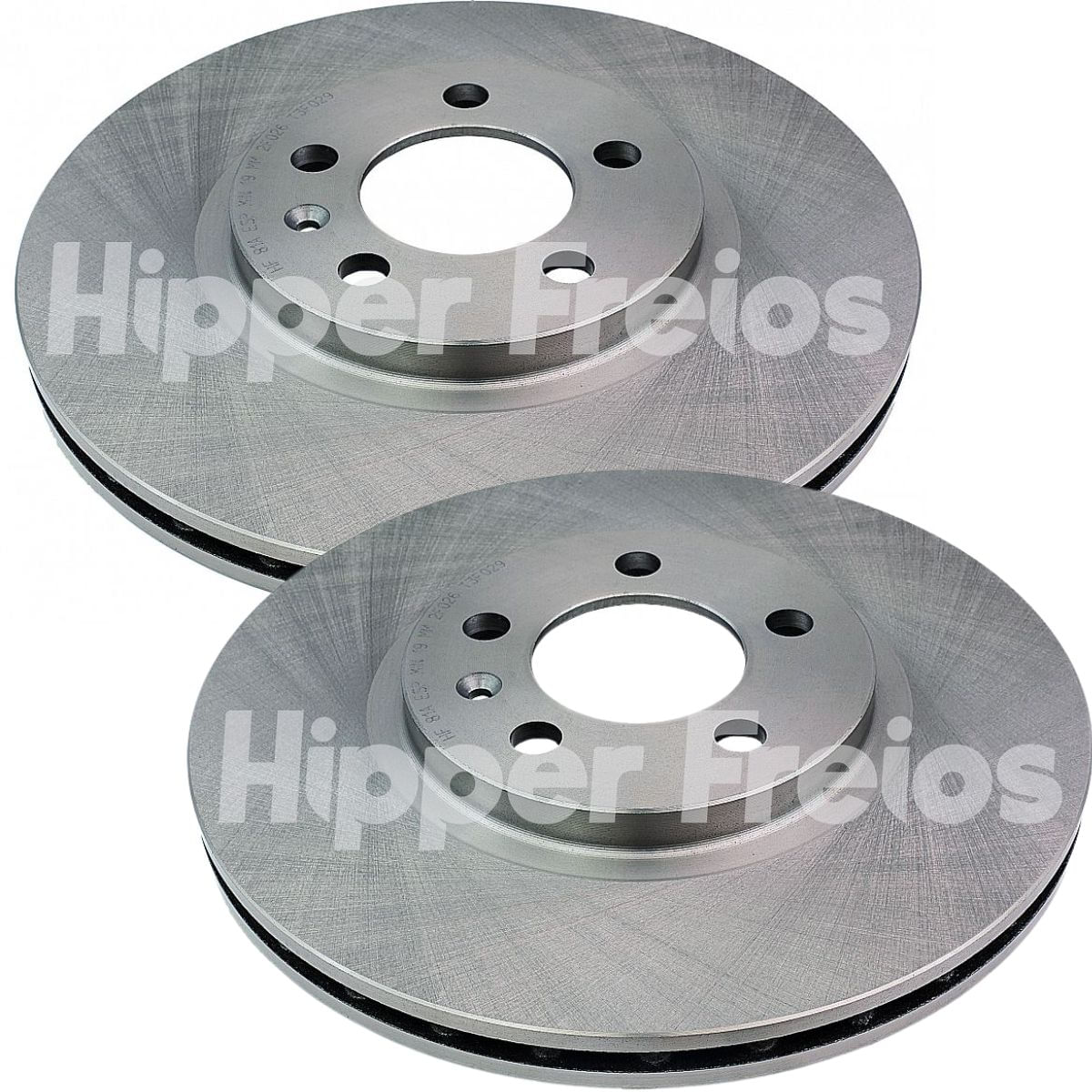 Disco de Freio Dianteiro Hipper Freios HF81A VW Fox SpaceFox CrossFox SpaceCross