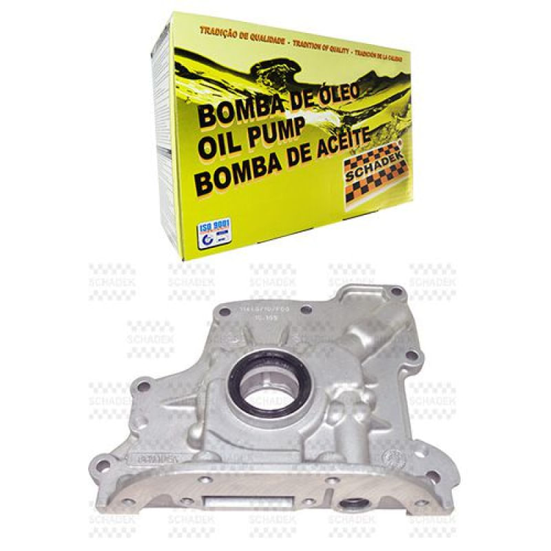 Bomba de Óleo VW Gol Parati Fox Voyage 1.0 Mi 8V 16V EA111 1997 a 2016 Schadek 10168