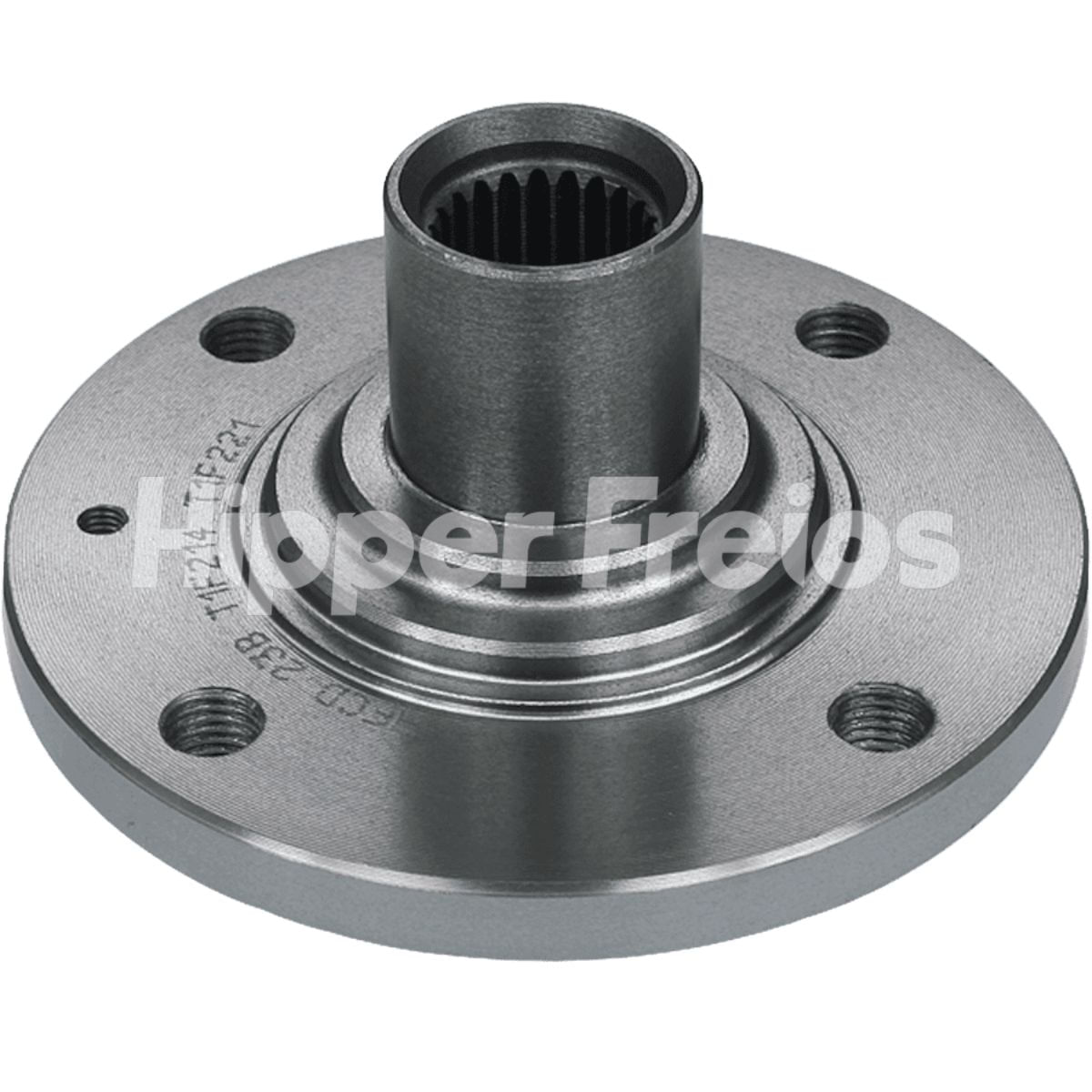 Cubo de Roda Dianteiro Forjado Hipper Freios HFCD23B Chevrolet Corsa 2002 em diante Meriva Montana