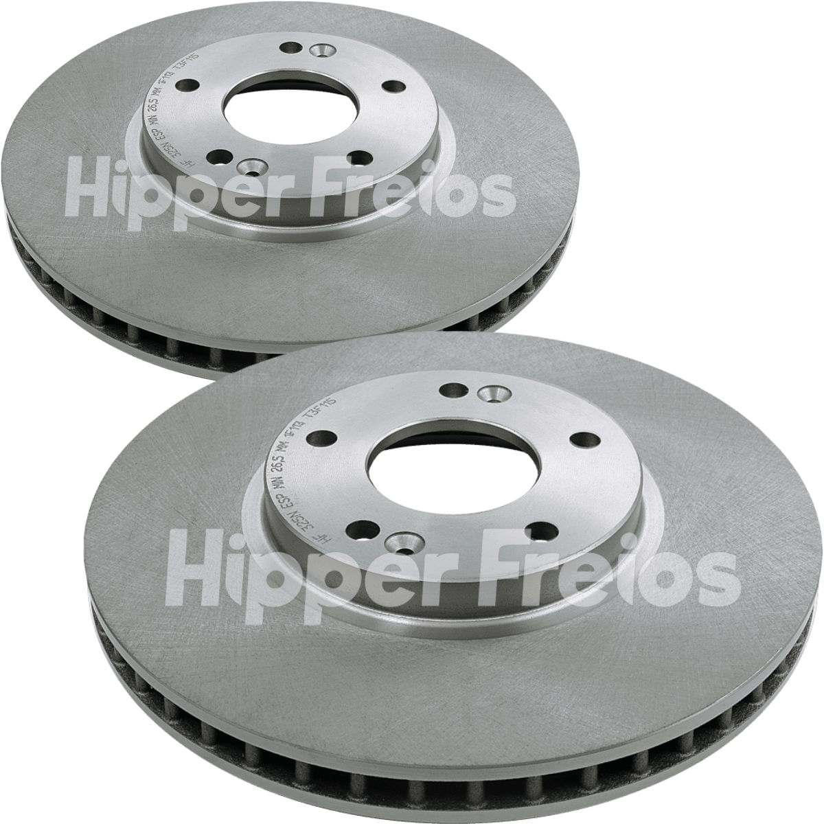 Disco de Freio Dianteiro Ventilado Hipper Freios HF325N Hyundai Sonata ix35 300mm