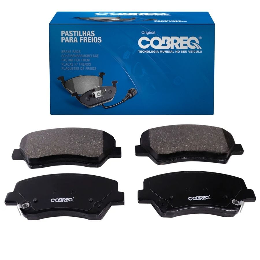 Pastilha de Freio Dianteira Cobreq N1770 Sistema Teves Fiat Uno Palio 1.0 1.4 Grand Siena 1.4