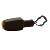 Pisca Moto Universal Titan 125/150 Combate Lente Laranja GVS
