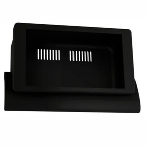 Moldura Fiamon 4255 Preto fosco para Fiorino de 1994 á 2013