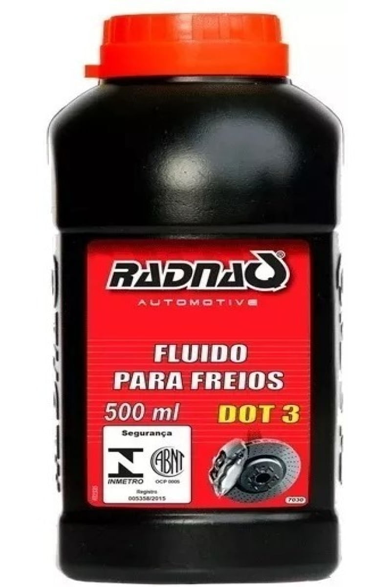 Fluido de Freio DOT 3 Radnaq RQ7030 500ml