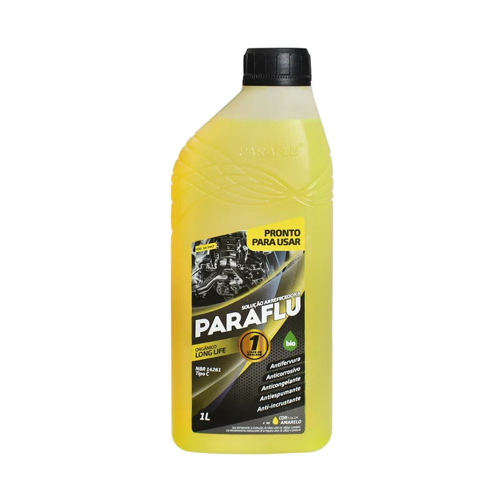 Aditivo para Radiador Paraflu Amarelo Pronto para Uso 1L 10-3047