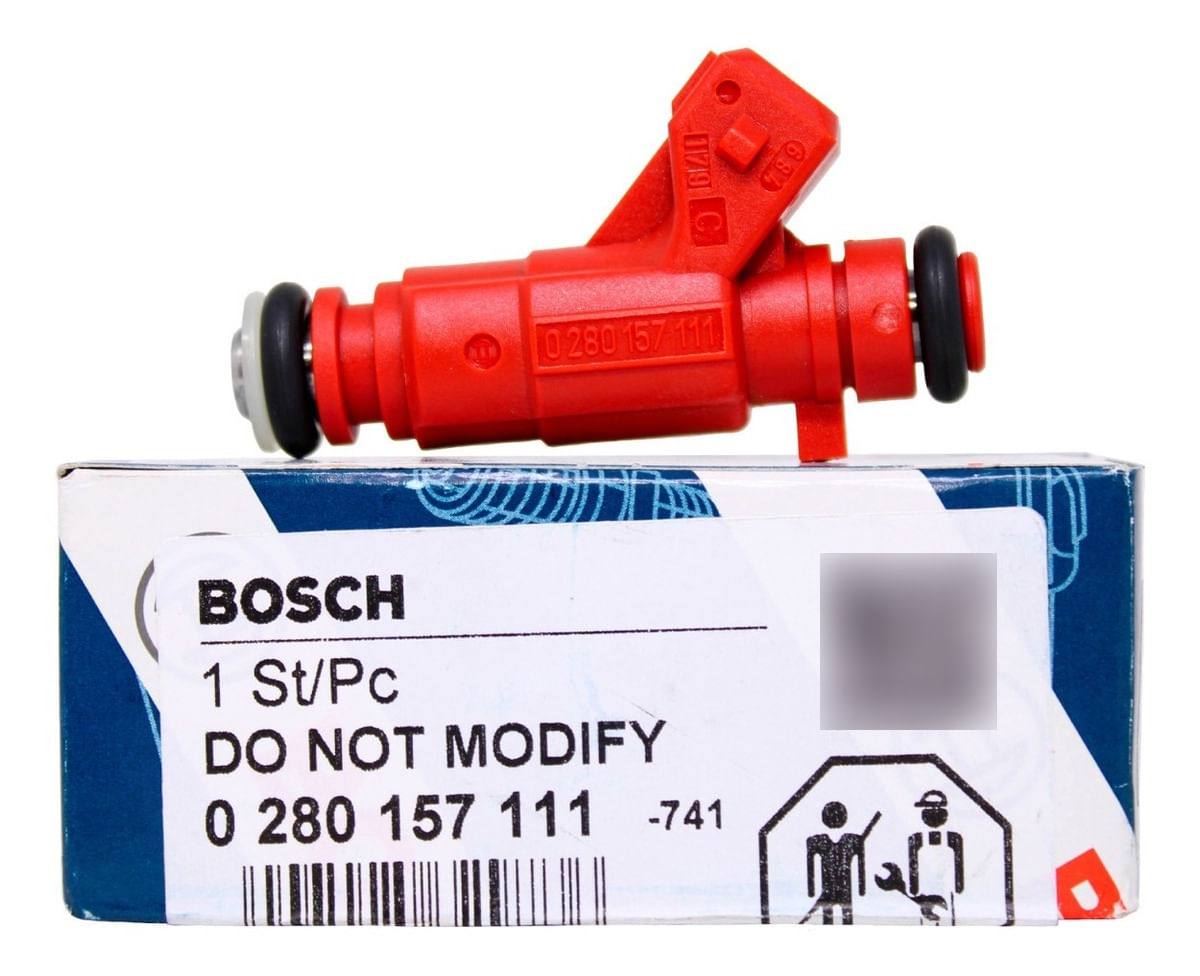 Bico Injetor VW Gol G4 G5 Fox Voyage 1.0 8V Total Flex Bosch 0280157111